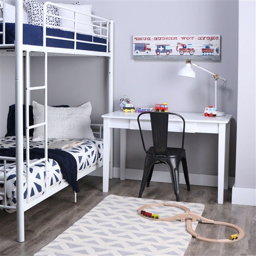 DEMO ONLY Steel Twin Over Twin Bunk Bed